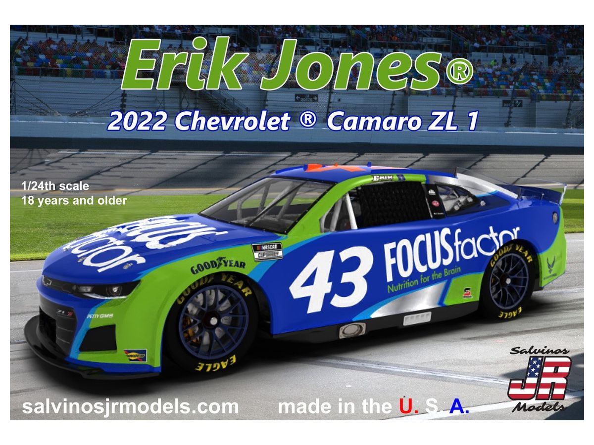 GMS Racing Erik Jones 2022 Camaro ZL1 - Primary Livery