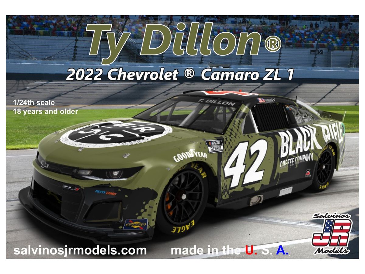 GMS Racing Ty Dillon 2022 Camaro ZL1 - Primary Livery