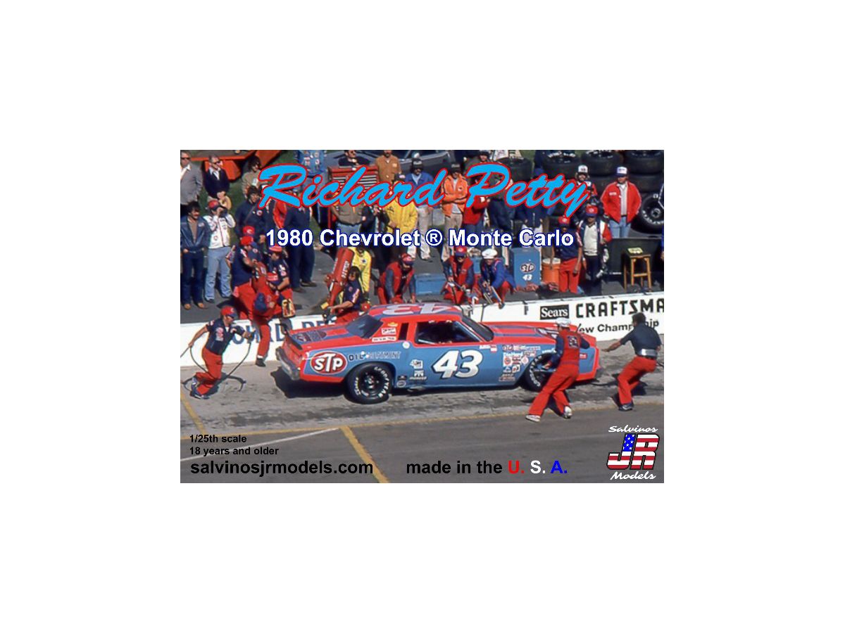 NASCAR '80 Chevrolet Monte Carlo Reversed Paint Richard Petty's