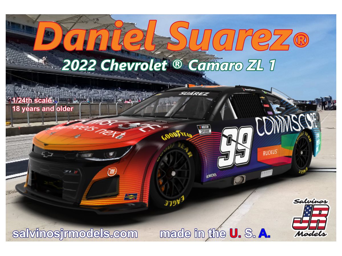 Trackhouse Racing Daniel Suarez 2022 Camaro