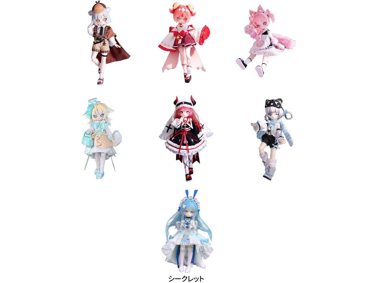 Start Again Series Trading Doll 1Box 6pcs