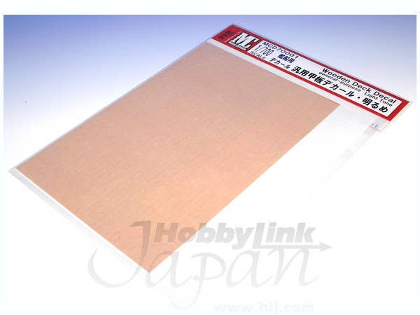 Wooden Deck Decal General-Purpose Light Tone