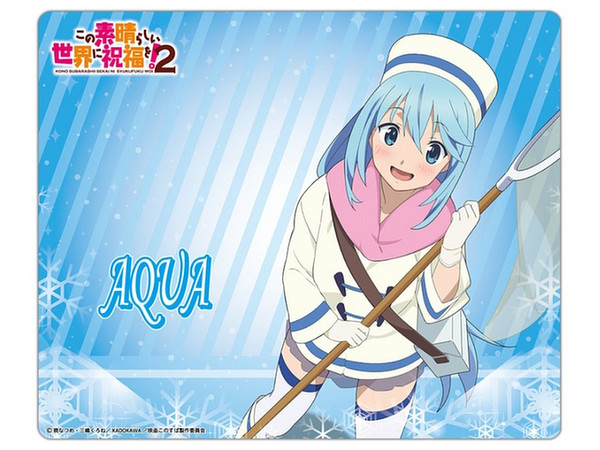 KonoSuba: Newly Drawn Mouse Pad (Aqua)
