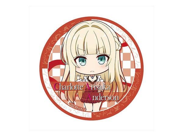 The Detective Is Already Dead: Petit Choco Big Can Badge (Charlotte Arisaka Anderson)