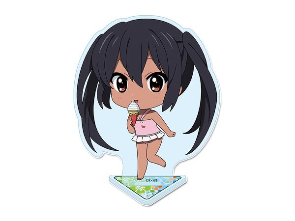 K-On!: Puchichoko Acrylic Stand Azusa Nakano Swimsuit Ver.