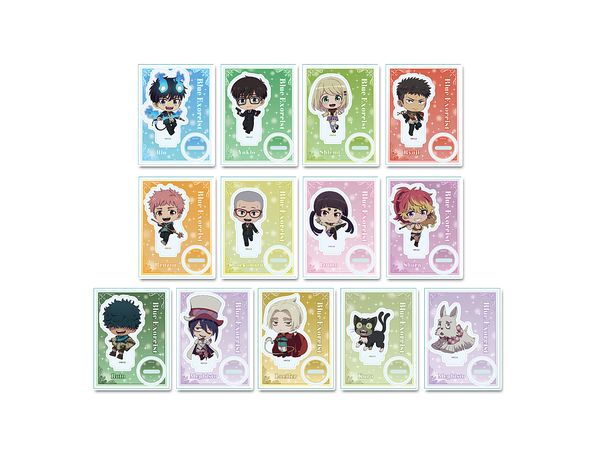 Blue Exorcist Yuki No Hate: Puchichoco Trading Acrylic Stand 1Box 13Pcs