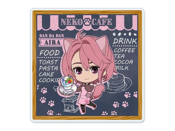 Tv Anime Dandadan: Puchichoco Acrylic Coaster Isla Cat Cafe