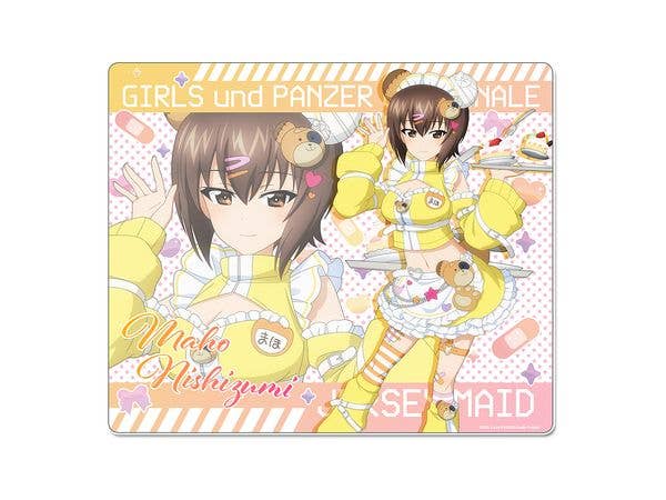 Girls und Panzer Final Chapter: Original Illustration Mousepad - Maho Nishizumi (Jersey Maid Ver.)