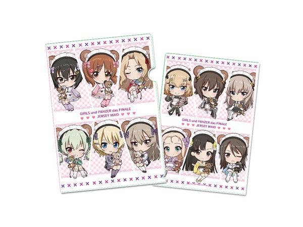 Girls und Panzer Final Chapter: Petit Choco Clear File Jersey Maid Ver.