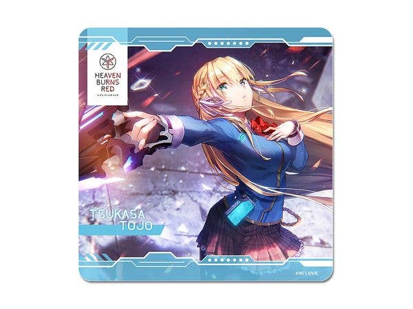 Heaven Burns Red: Rubber Mat Coaster [Tsukasa Tojo]
