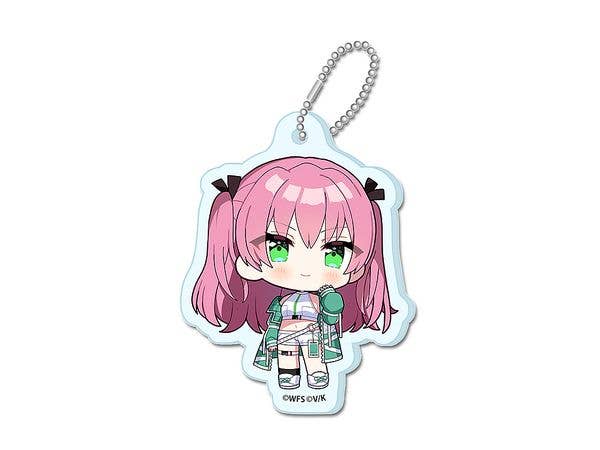 Heaven Burns Red: Petit Choco Mini Acrylic Keychain [Megumi Aikawa] Cyberpunk ver.