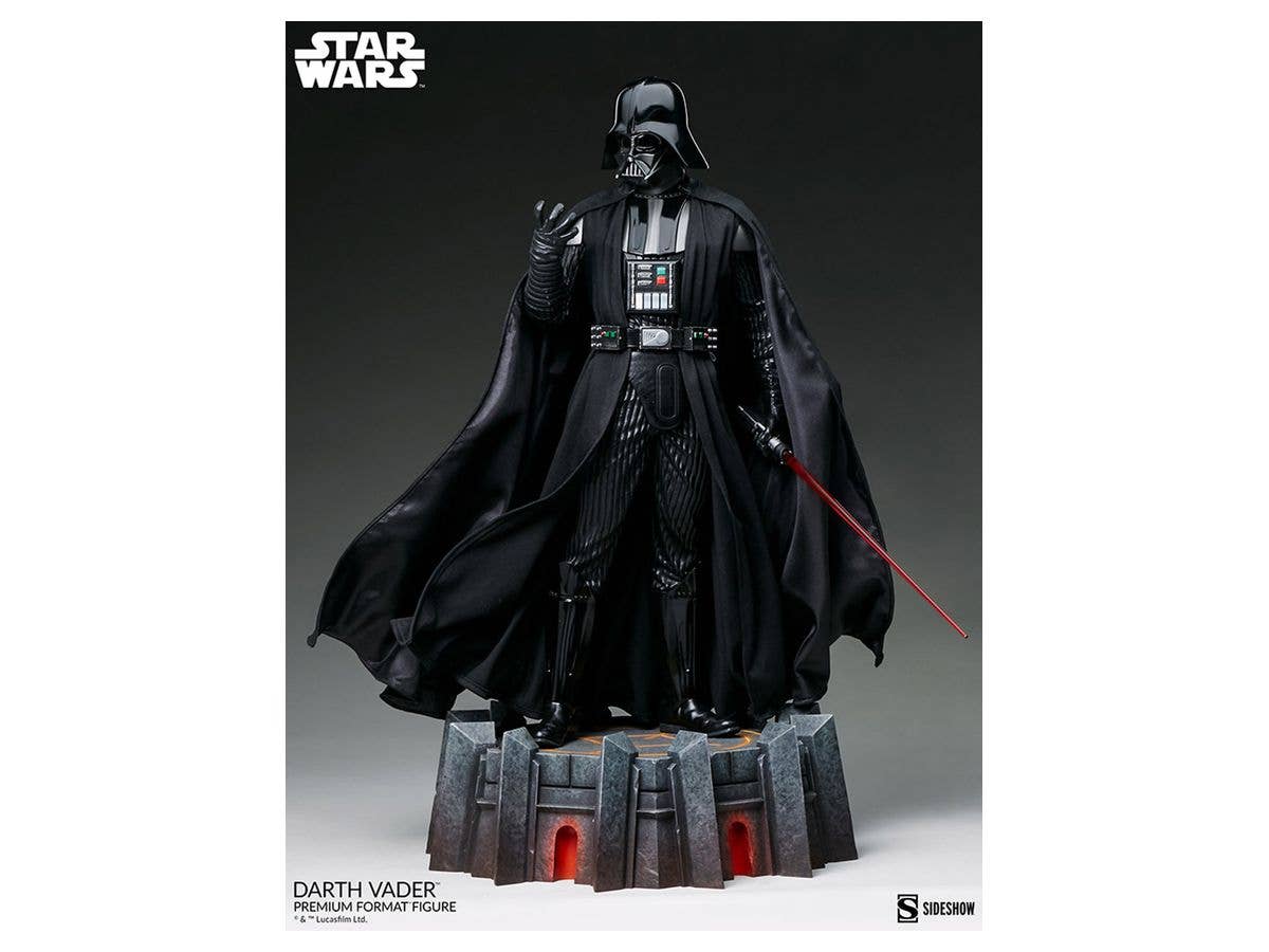 Star Wars Statue: Premium Format Figure Darth Vader (Mustafar Castle)