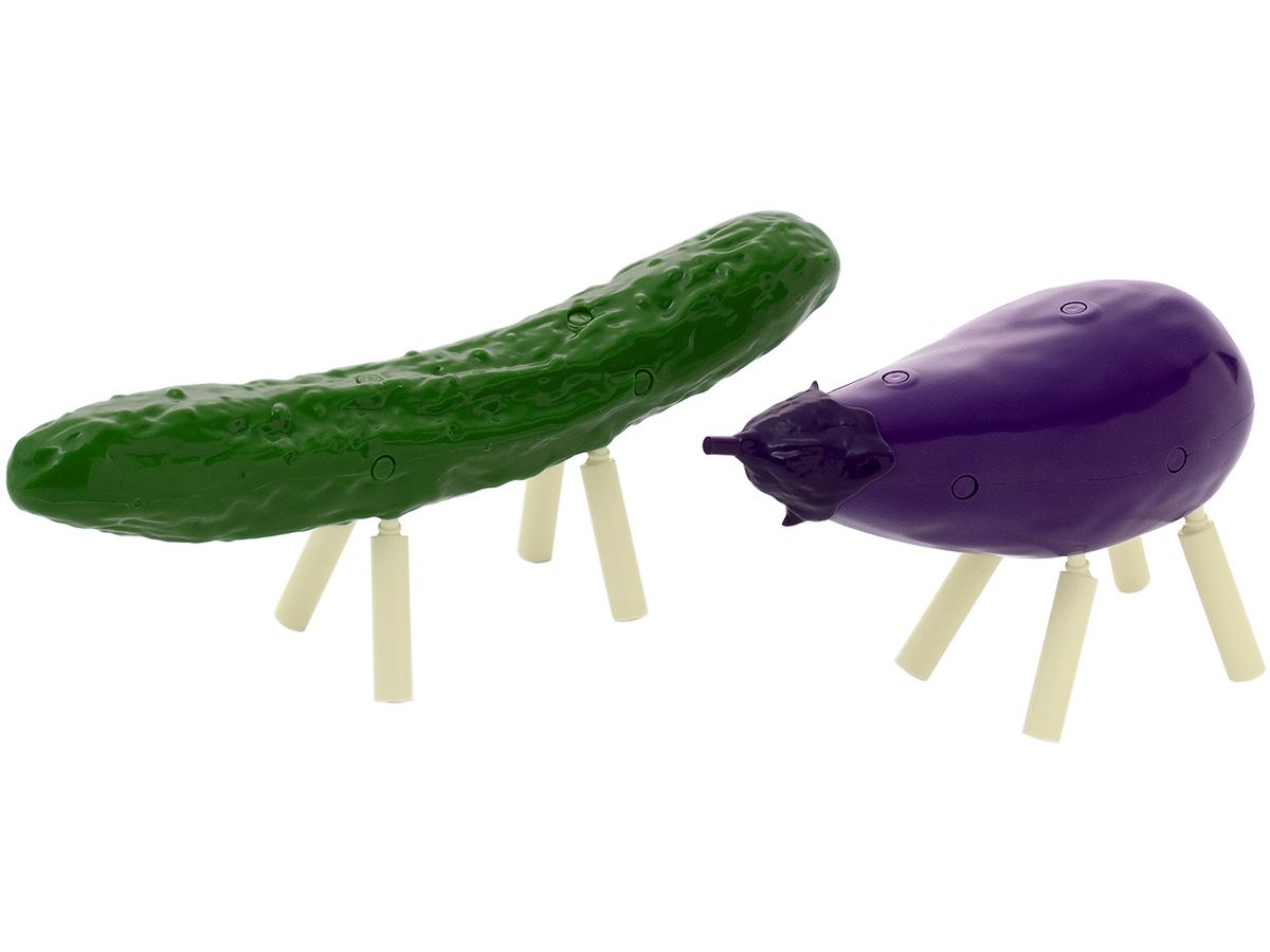 Shoryo Uma Plastic Model Cucumber & Eggplant