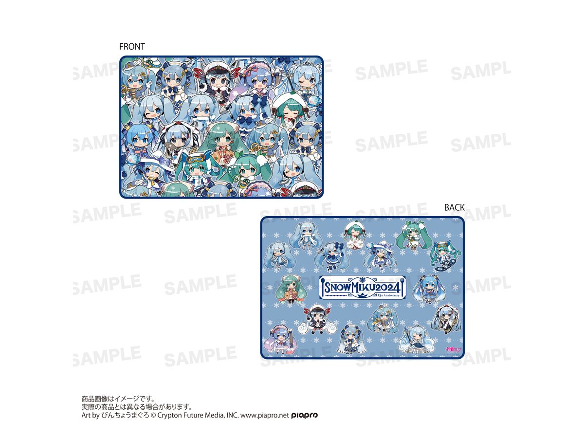SNOW MIKU 2024 Double Sided Blanket