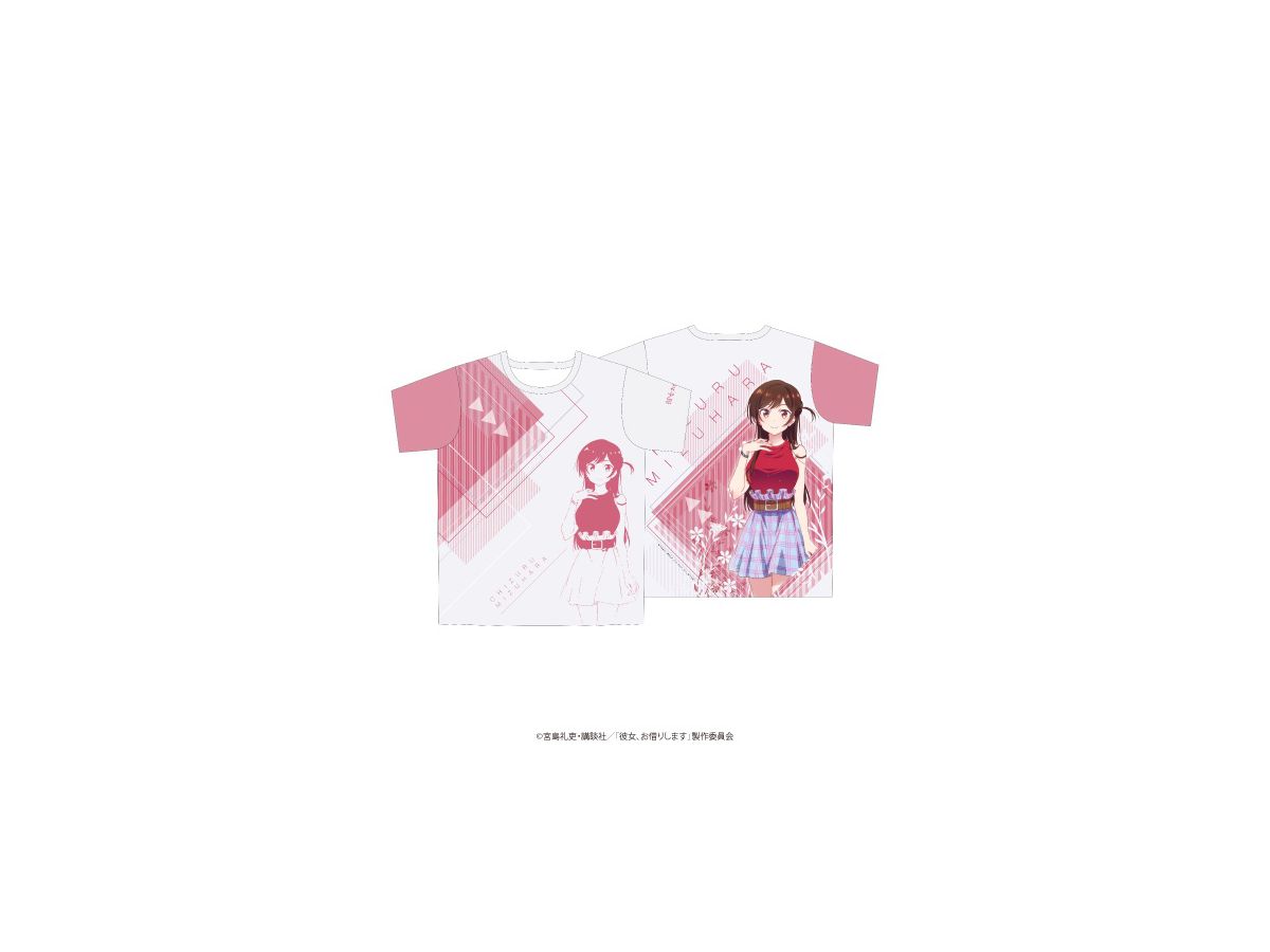 Rent-A-Girlfriend: Full Graphic T-Shirt Chizuru Mizuhara