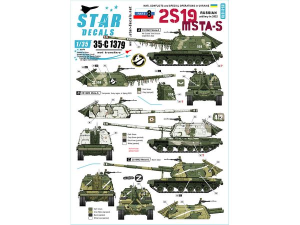 Current Use War in Ukraine #8 Russian 2S19 Msta-S Self-propelled Howitzer (2022)