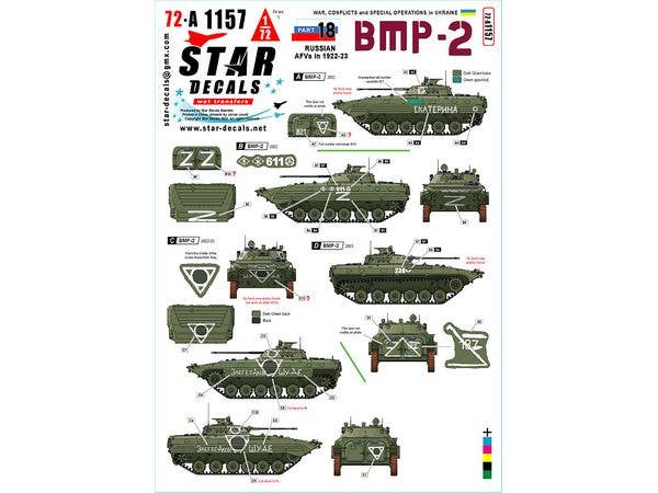 Current The War in Ukraine #18 Russian Army's BMP-2 Infantry Fighting Vehicle (2022-2023)