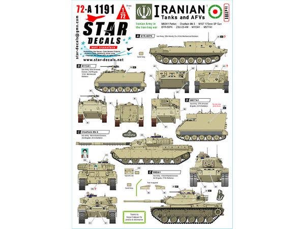 Iranian Tanks # 1. Iran Army during the Iraq-Iran War 1980s