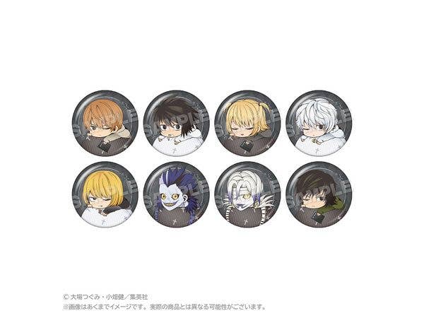 Death Note: Trading Fuwamin Can Badges 1 Box 8Pcs