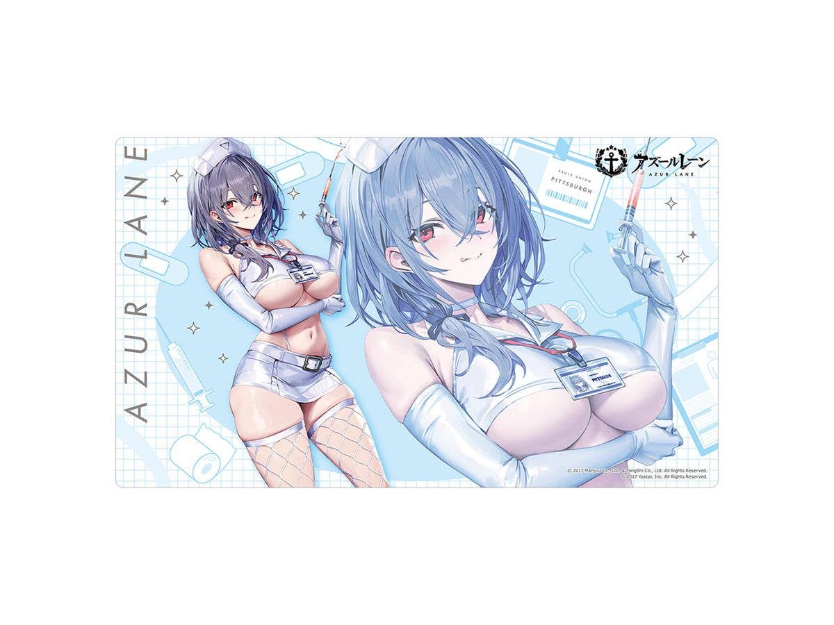Azur Lane: Original Rubber Mat (Pittsburgh / Nurse)