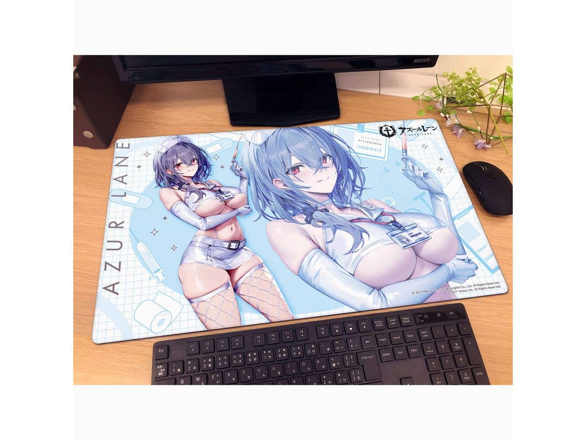 Azur Lane: Original Rubber Mat (Pittsburgh / Nurse)