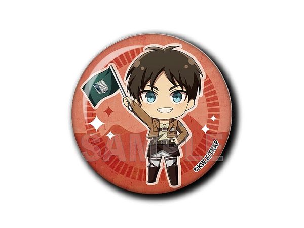 Attack On Titan: Chobideka Can Badge Delegation Flag ver. Eren
