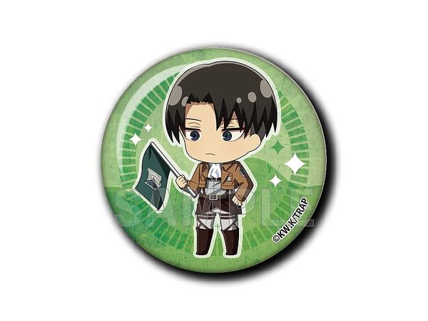 Attack On Titan: Chobideka Can Badge Delegation Flag ver. Levi