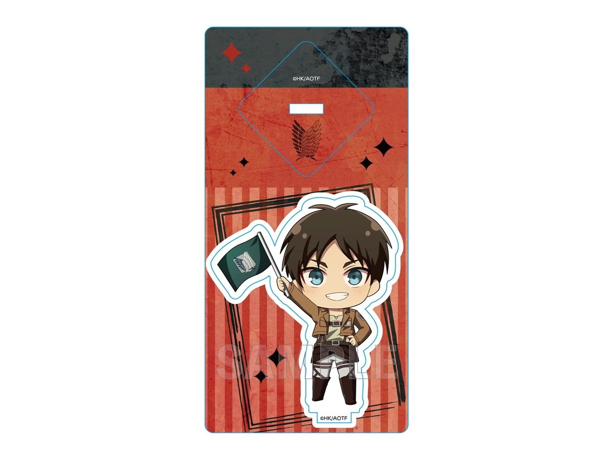 Attack On Titan: Chobideka Acrylic Mascot Delegation Flag ver. Eren