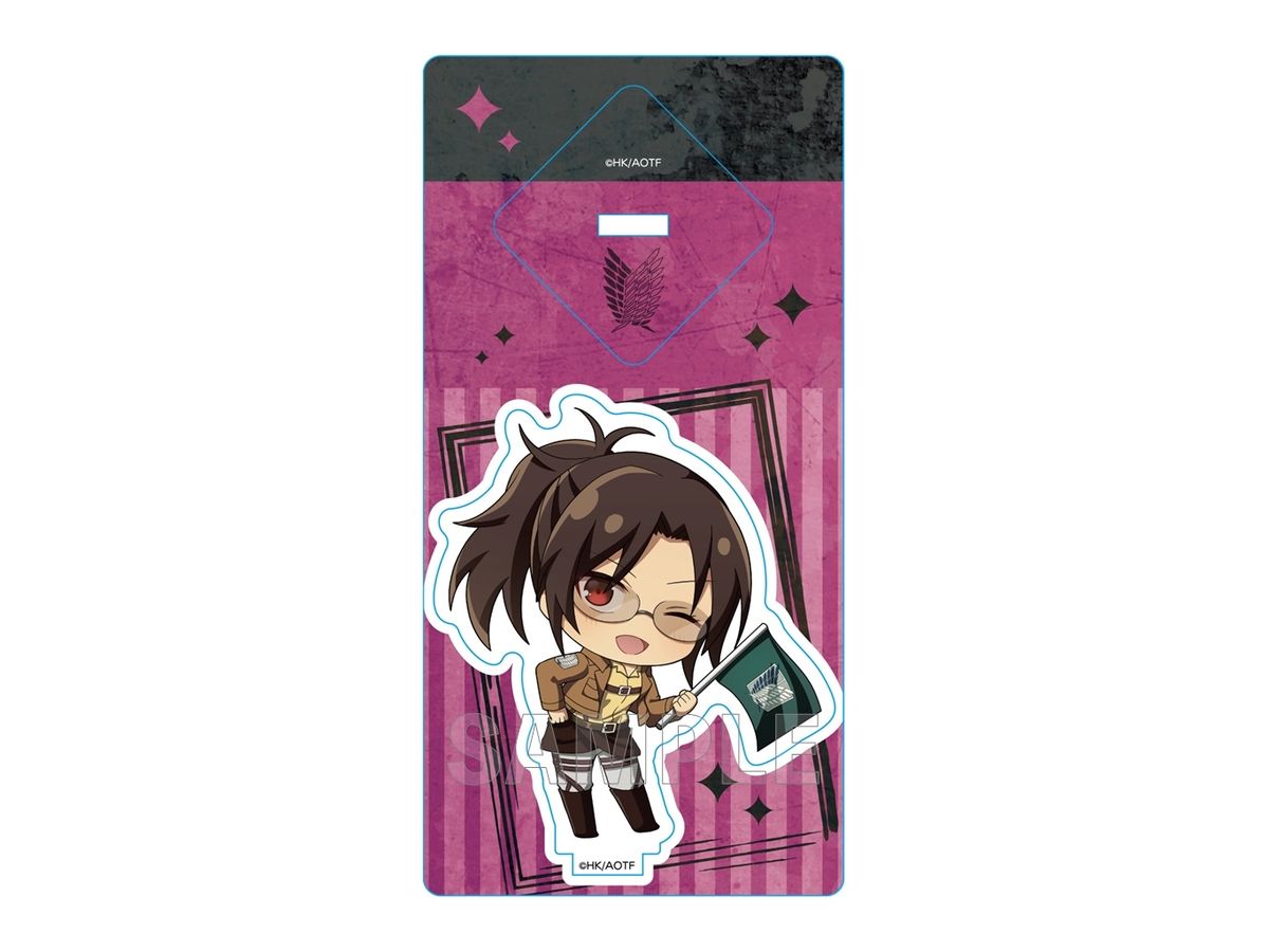 Attack On Titan: Chobideka Acrylic Mascot Delegation Flag ver. Hange