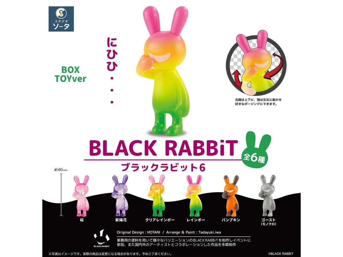 BLACK RABBiT6 1Box 6pcs