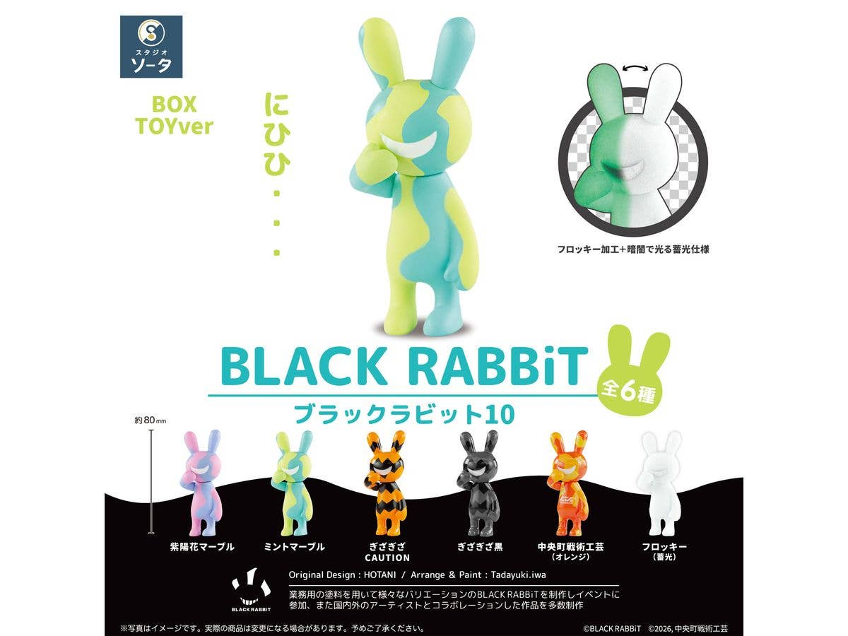 BLACK RABBiT 10: 1Box (6pcs)