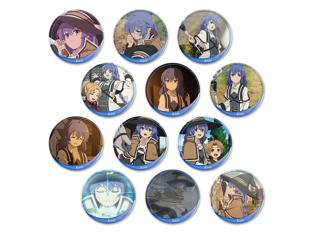 Mushoku Tensei: Trading Can Badge Marugoto Roxy 1Box 12pcs