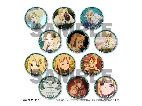 The Rising of the Shield Hero Season 2: Trading Can Badge Whole Filo 1Box (12pcs)