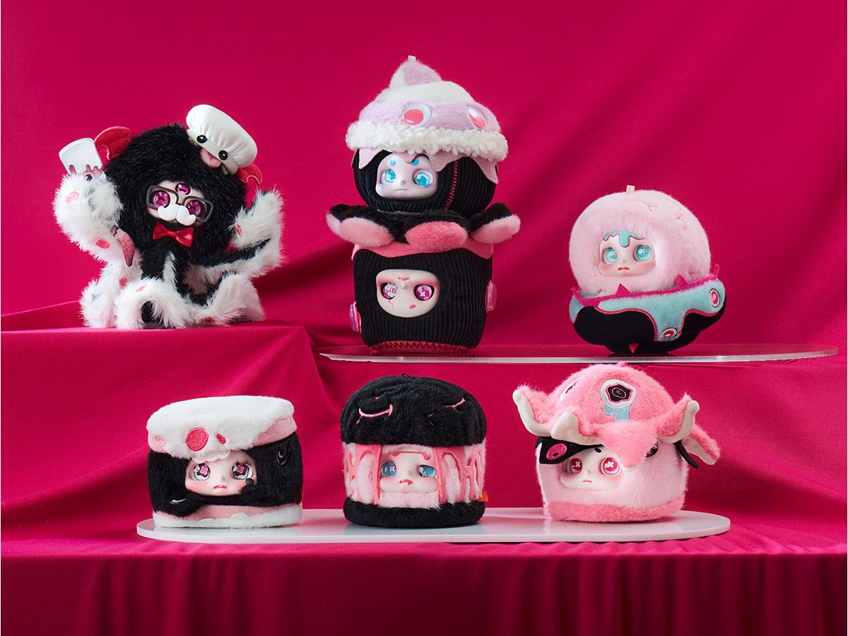 CINO Black Monday Soft Vinyl Plush Blind Box 1Box 6pcs