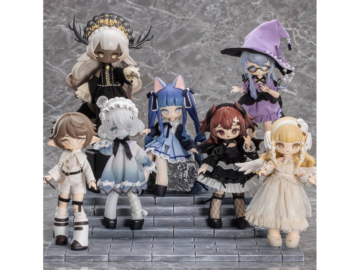 Pilgrimage To The Unexplored Lands BJD Blind Doll: 1Box (6pcs)