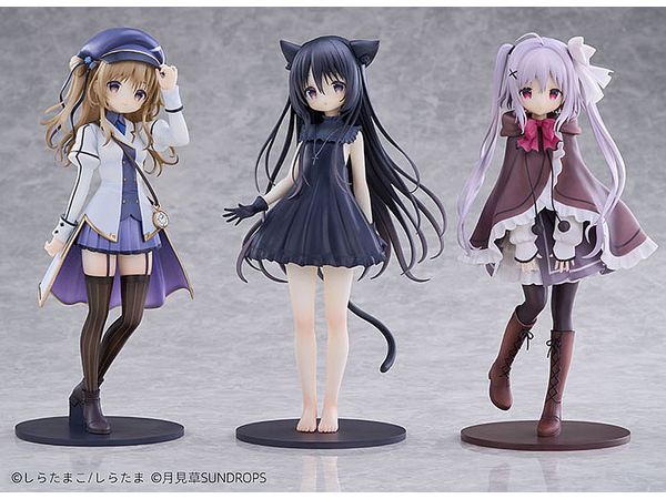 Hoshizora Tetsudou to Shiro no Tabi: Complete Figure Set: Noir, Neri & Karuha