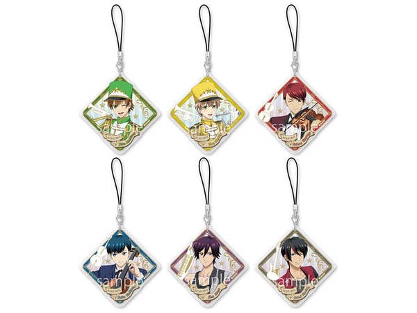 Star-Myu Acrylic Strap Collection -Music Festa- 1Box 6pcs