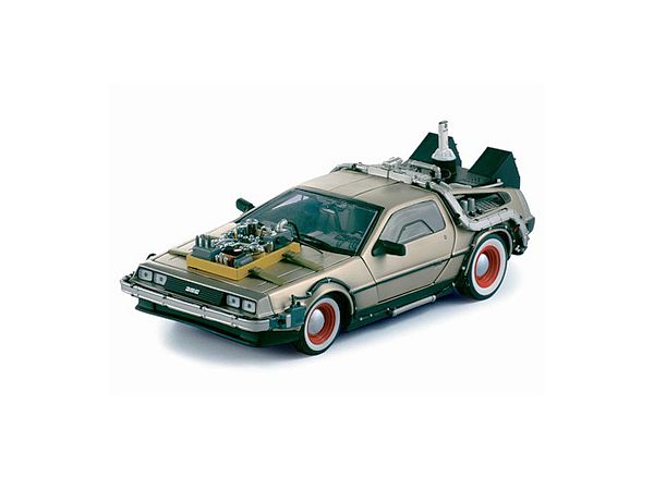 DE LOREAN Back to the Future Part III Stainless Finish