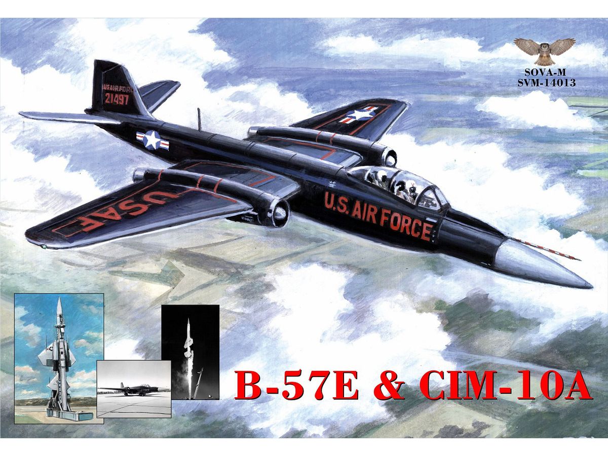 B-57E Canberra + CIM-10A Bomarc