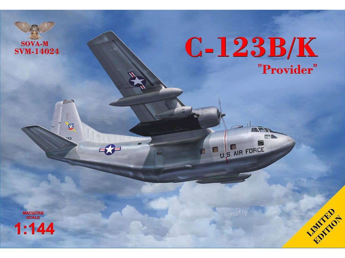 C-123 B/K Provider military transporter