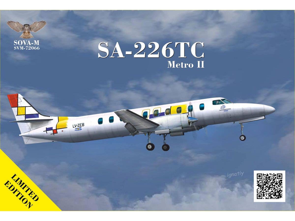 SA-226TC Metro II Regional airliner (2 liveries)