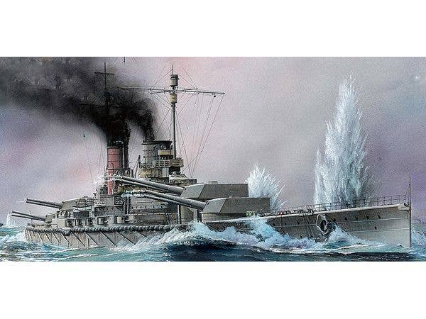 SMS LUETZOW 1916 Waterline