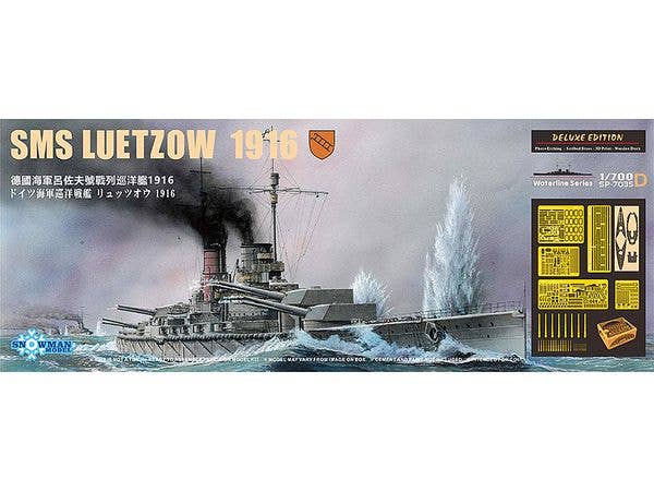 SMS LUETZOW 1916 DELUXE EDITION Waterline