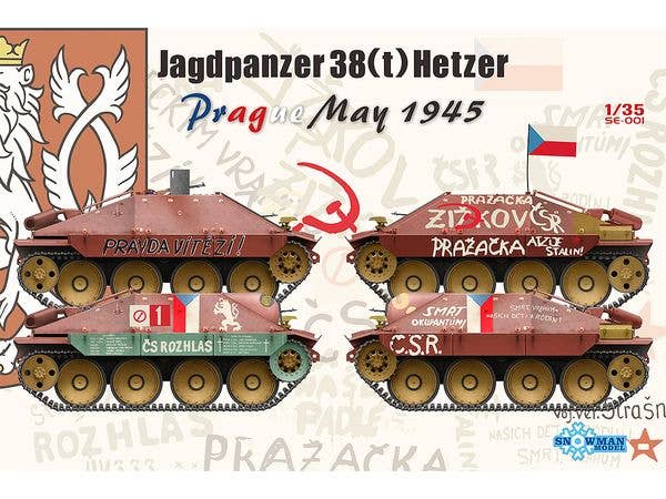 Jagdpanzer 38(t) Hetzer Prague May 1945