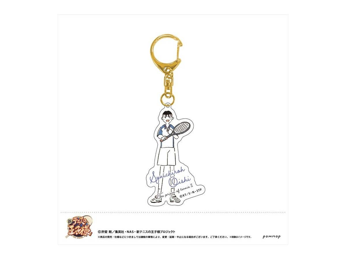 The New Prince of Tennis: Yuru Style Acrylic Keychain (03 Shuichiro Oishi)