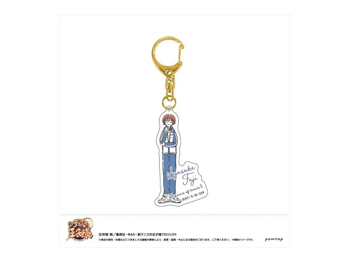 The New Prince of Tennis: Yuru Style Acrylic Keychain (04 Shusuke Fuji)