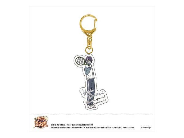 The New Prince of Tennis: Yuru Style Acrylic Keychain (11 Yushi Oshitari)