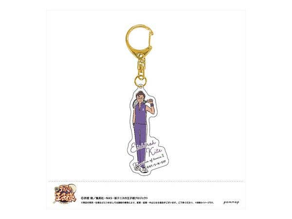 The New Prince of Tennis: Yuru Style Acrylic Keychain (27 Eishiro Kite)