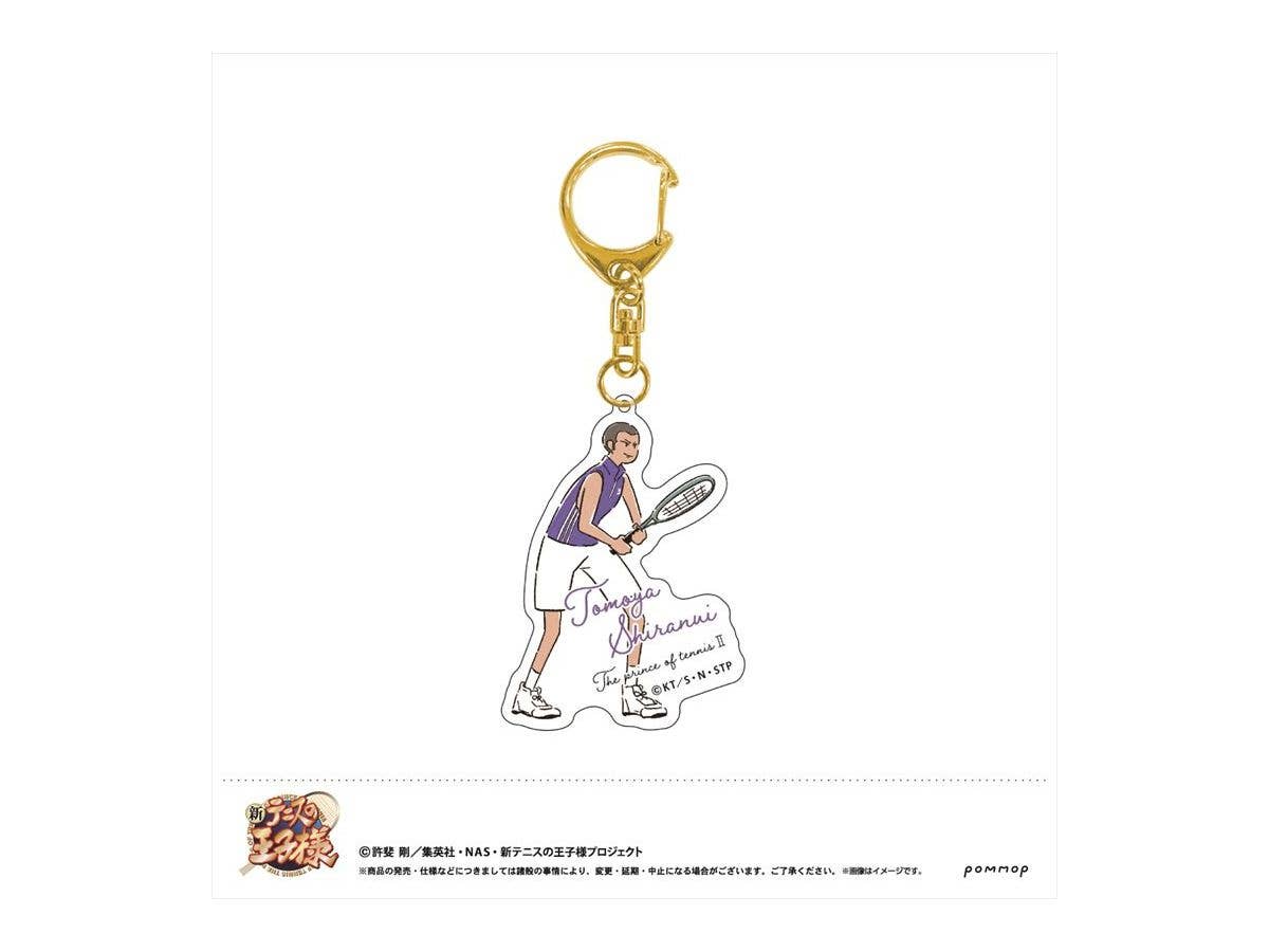 The New Prince of Tennis: Yuru Style Acrylic Keychain (32 Tomoya Shiranui)
