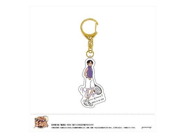 The New Prince of Tennis: Yuru Style Acrylic Keychain (33 Kouichi Aragaki)